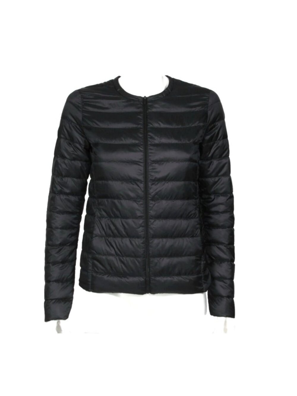 Uniqlo Ultra Light Down Collarless Jacket Black S Women /580